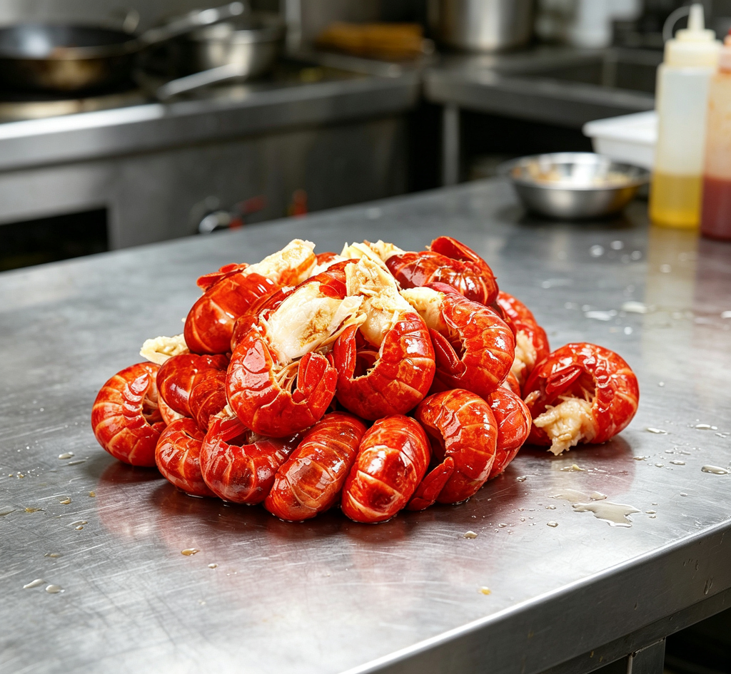 Spicy Crawfish Tails